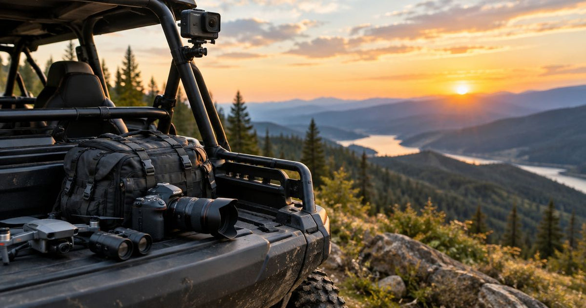 UTV accessories for trail photographers and videographers