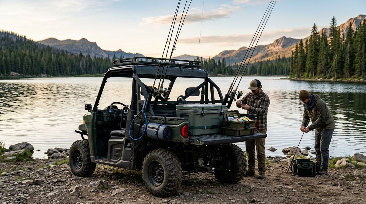 UTV accessories for anglers and fishing trips