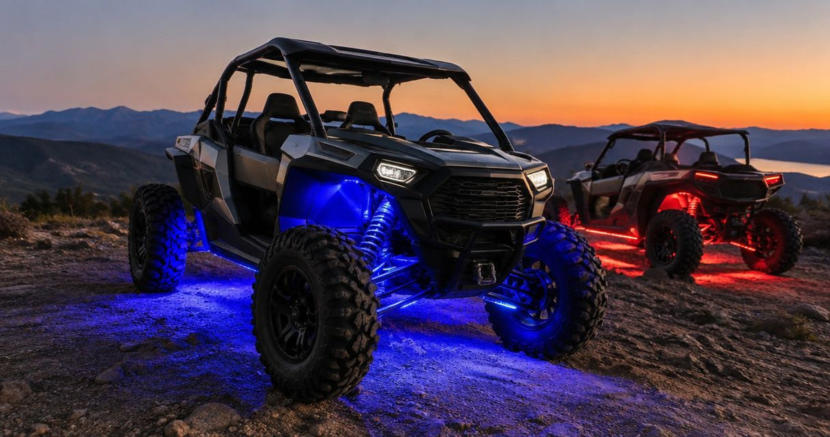 Best UTV underglow lighting kits for trail and show builds