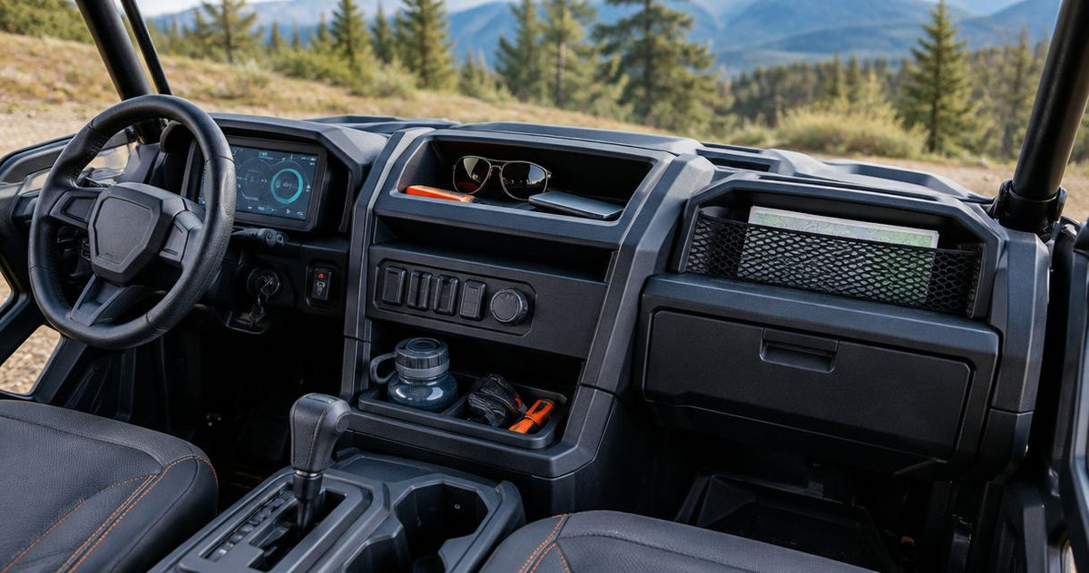 Best UTV dash organizers and storage accessories