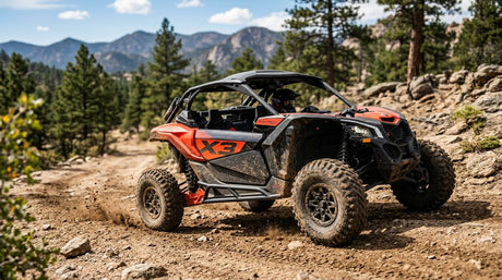Nerf bars for Can-Am Maverick X3 side protection