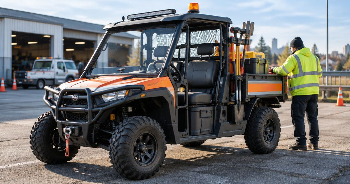 UTV accessories for municipal road crews: complete 2026 guide