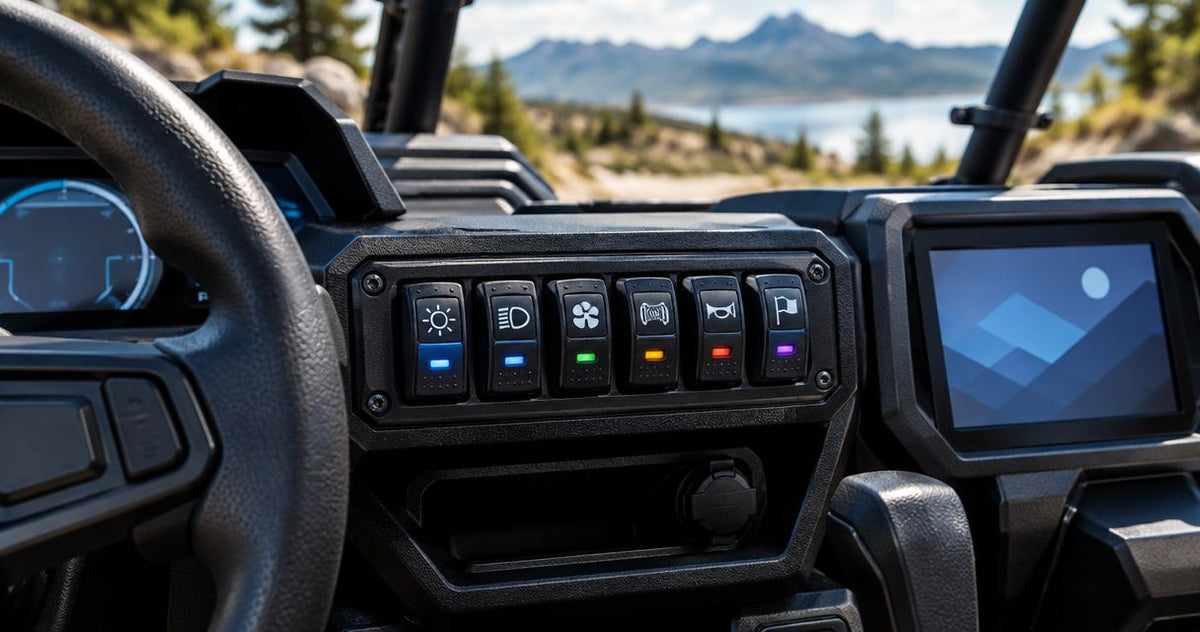 Best UTV rocker switch panels for accessory control