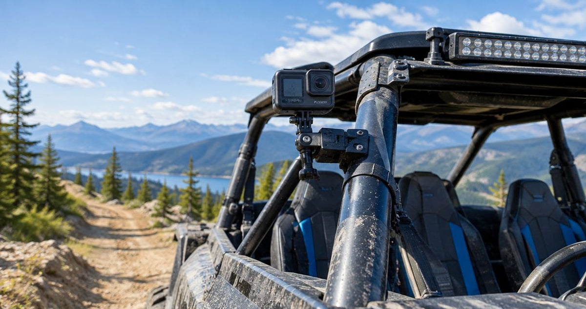 Best UTV action camera mounts for trail recording