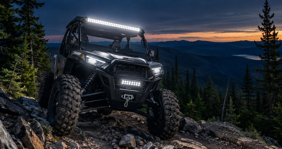 Best UTV LED light bars for night trail riding