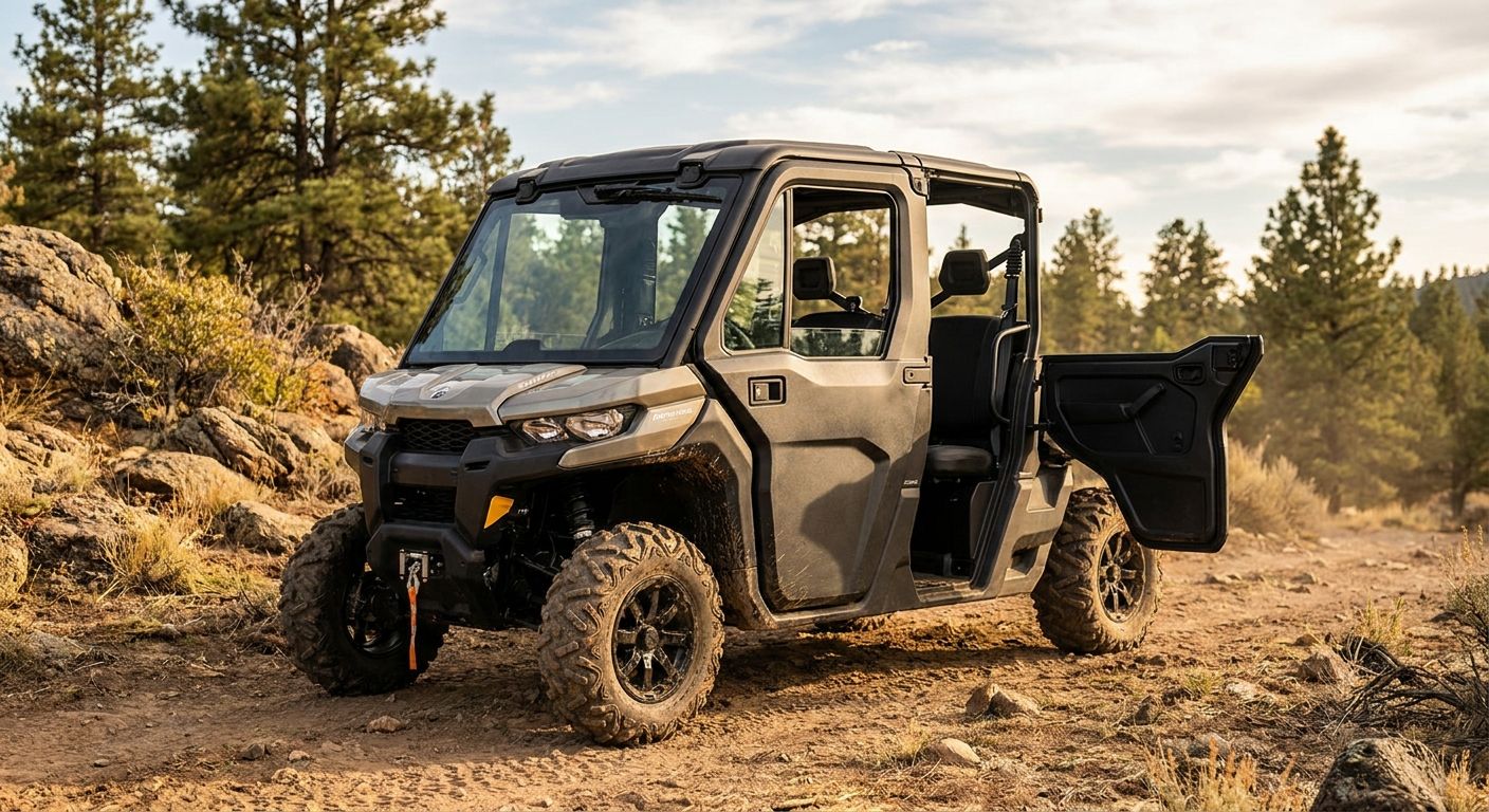 Best doors for the Can-Am Defender: hard, soft and half-door options