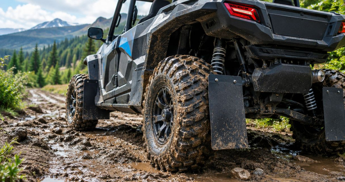 Best UTV mud flap kits for trail and mud protection