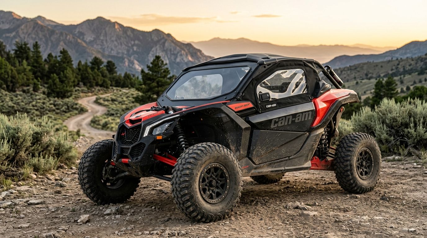 Doors for Can-Am Maverick X3: hard and soft panel options