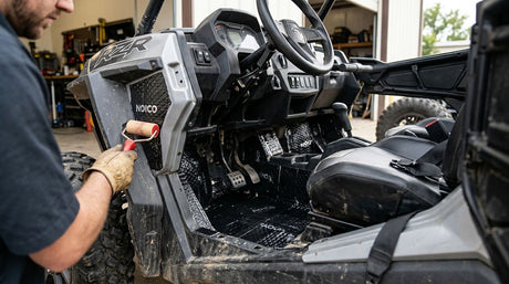 Sound deadening kits for quieter UTV cabins