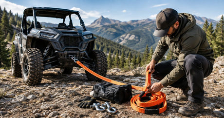 Best UTV tow straps and recovery gear for trail rescues