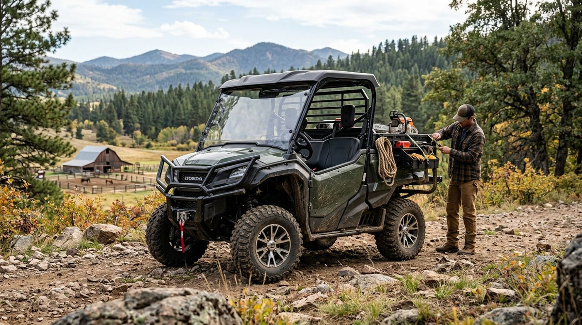 Best Honda Pioneer accessories for work and trail