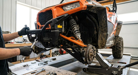 How to install A-arm guards on a UTV