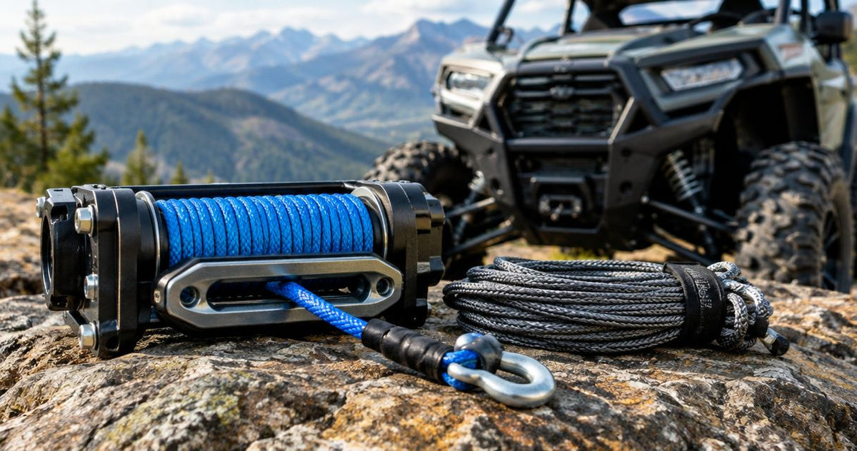 Best UTV winch rope and synthetic line upgrades