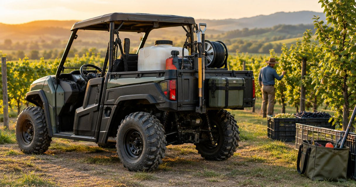 UTV accessories for vineyards and orchards: complete 2026 guide
