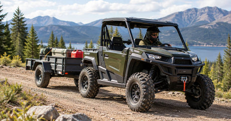 Best UTV accessories for towing and hauling trailers