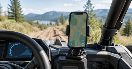 Best UTV phone mounts for trail navigation