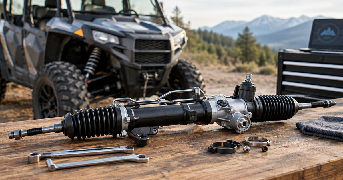 Best UTV steering rack upgrades for precision handling