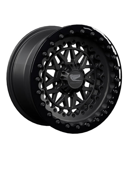 Packard Apollo Midnight beadlock wheel component for Polaris RZR Pro R, manufacturer product photo