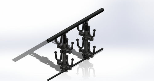Polaris Ranger 900/1000 6 Seat, Mid Cage, 2,3, and 4 Place Rifle Mounting System collection