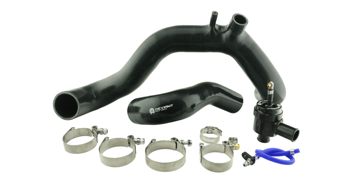 UTV charge tubes for turbocharged side-by-sides
