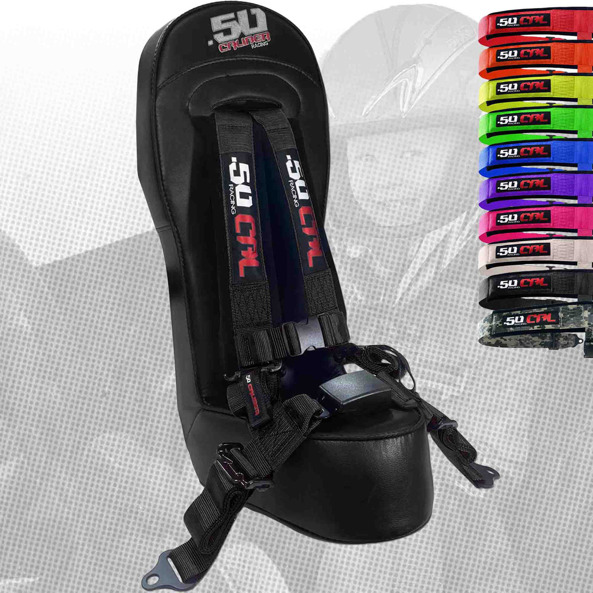 Polaris General bump seat with safety harness