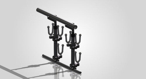 Printaholix Qwik Rax Can-Am Defender MAX mid-cage rifle rack collection