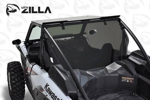 UTVZILLA Kawasaki KRX 1000 tinted rear windshield collection