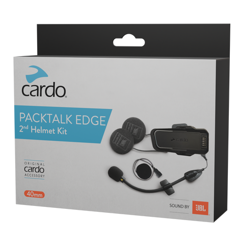 Cardo Packtalk Pro and Edge second helmet kit collection