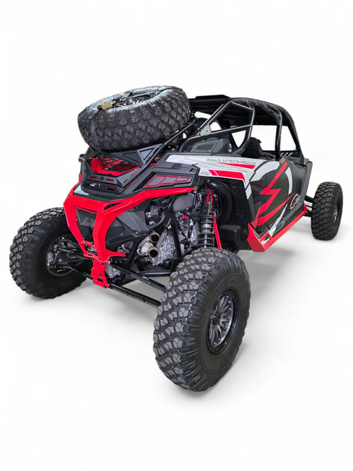 Elektric Offroad UTV racks and tire carriers collection