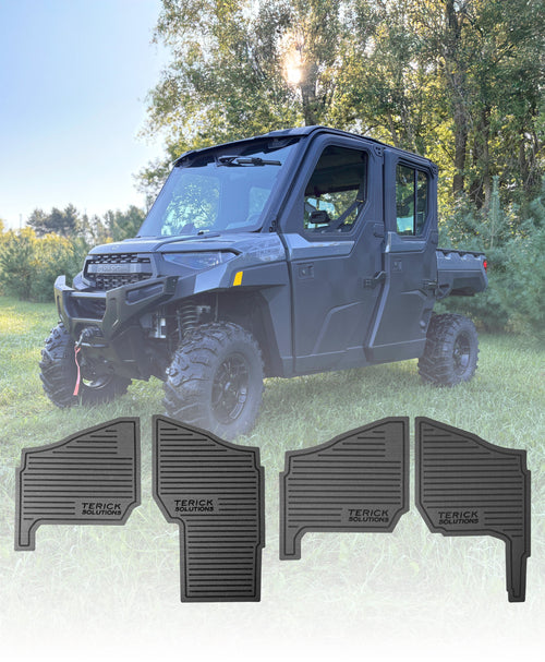 Terick Polaris Ranger XP 1000 rubber floor mats collection