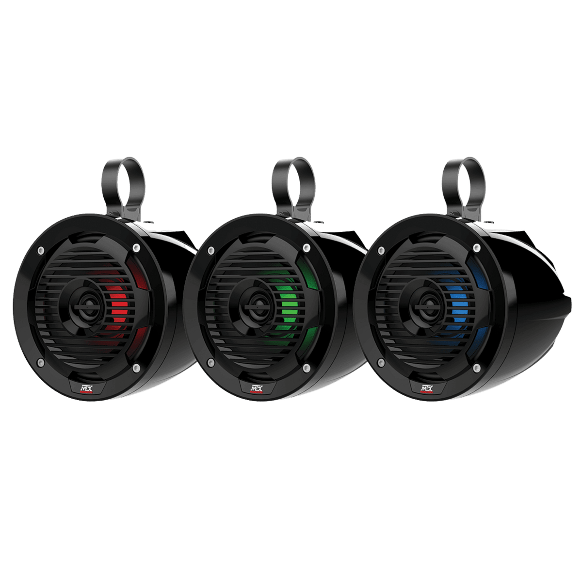 6.5-inch RGB UTV cage speakers