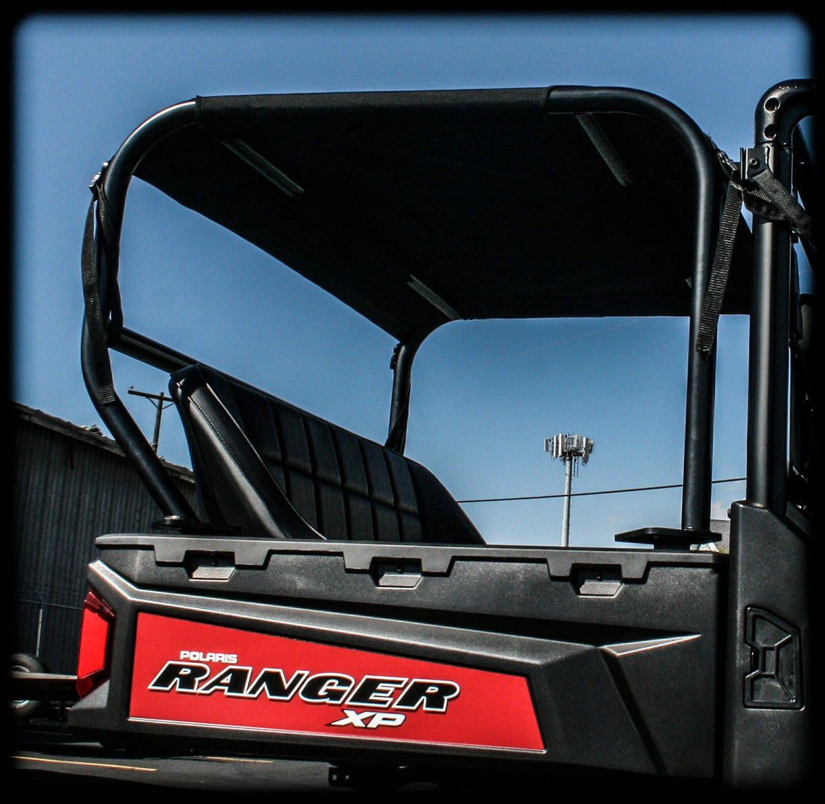 Polaris Ranger 900 XP with rear soft top