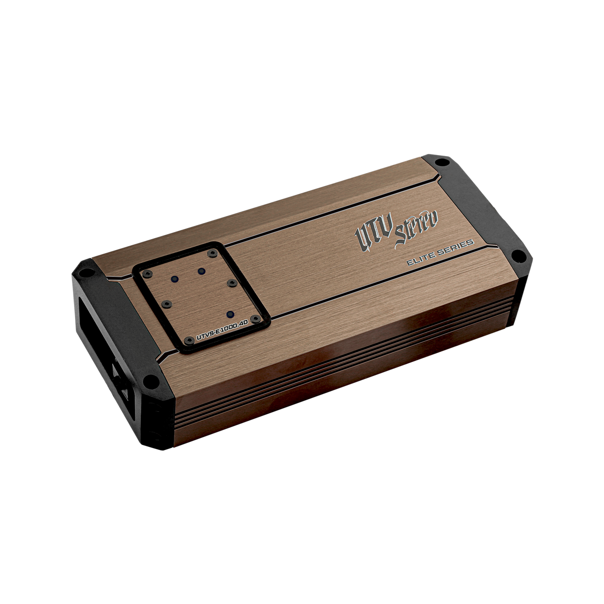 4-channel UTV amplifier for side-by-side speaker systems