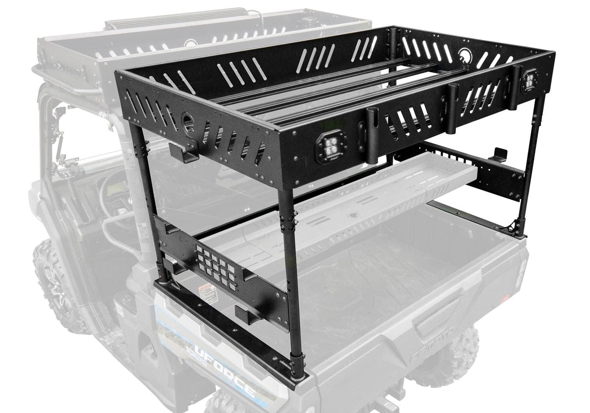 CFMOTO UFORCE storage and cargo rack
