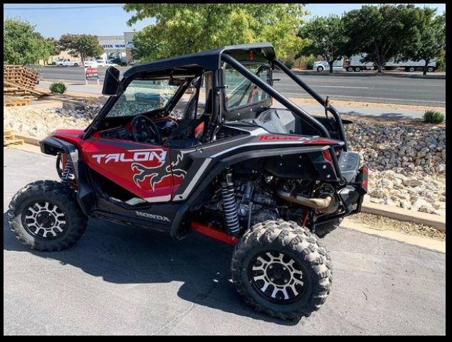 Honda Talon glass windshields