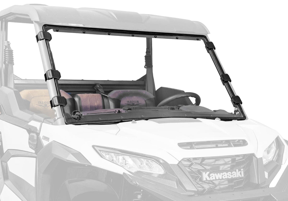 Kawasaki Ridge full windshield for supported Ridge and Ridge Crew UTV applications