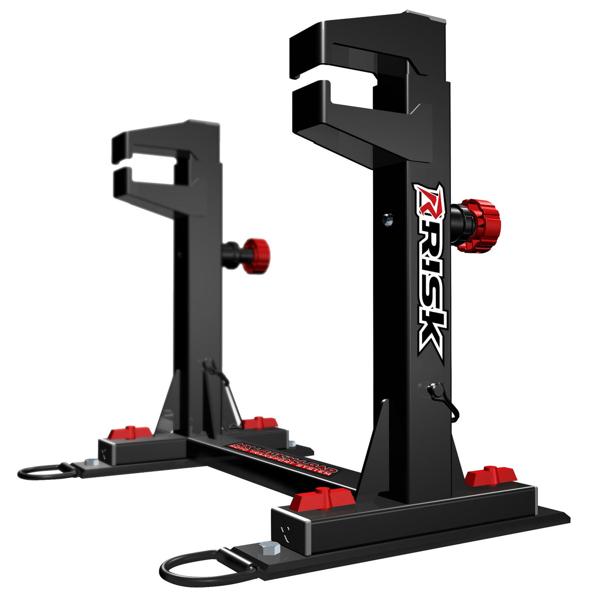 Risk Racing Lock-N-Load strapless dirt bike transport system