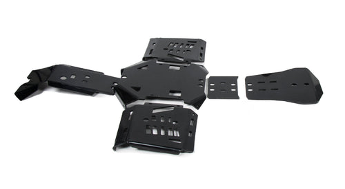 Can-Am Outlander 650 skid plate and ATV parts collection