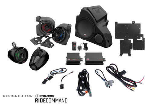 MTX Audio Polaris Ride Command audio system collection