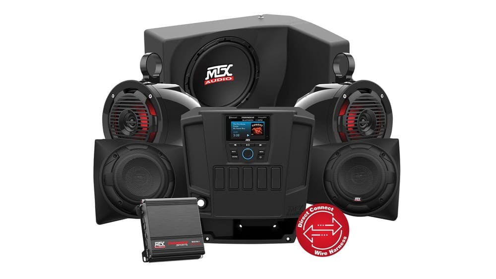 MTX Audio Polaris Ranger complete audio system