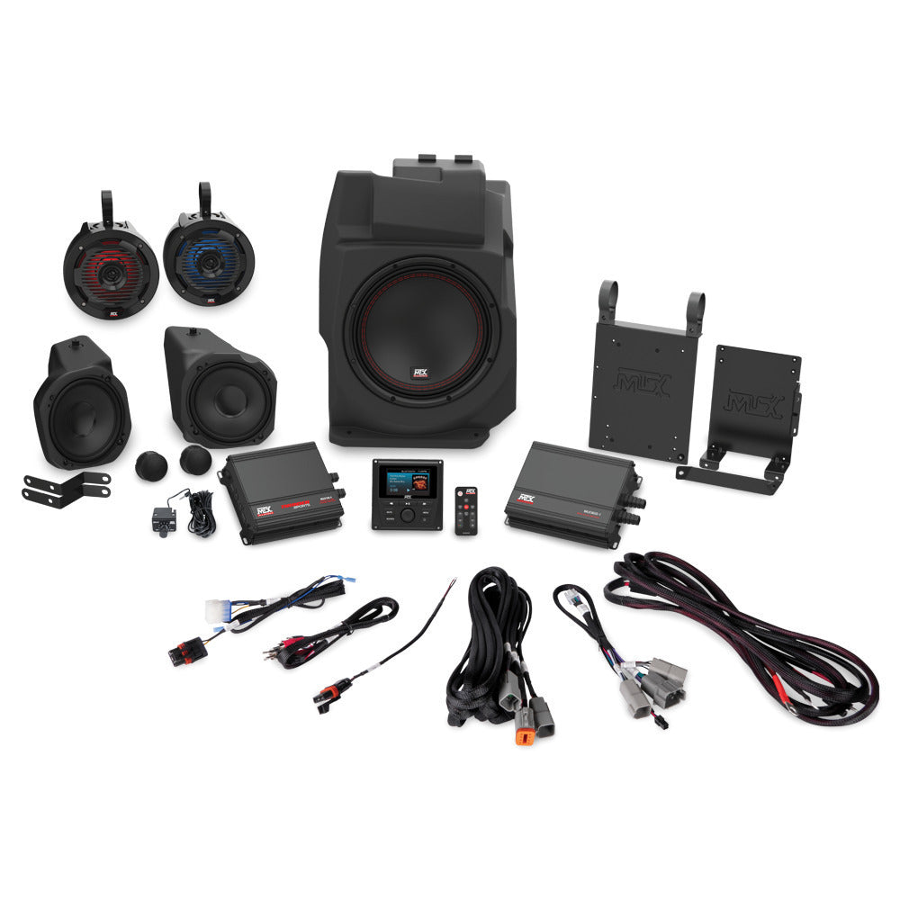 MTX Audio Polaris RZR Pro XP five speaker UTV sound system