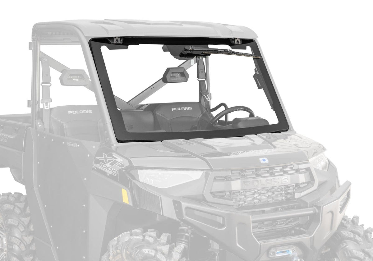 Polaris Ranger windshield with glass and wiper system