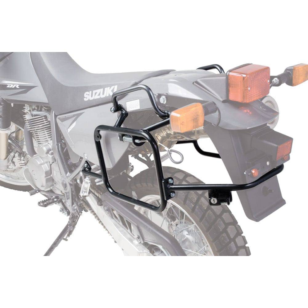 Suzuki DR650 pannier rack and dual-sport accessories
