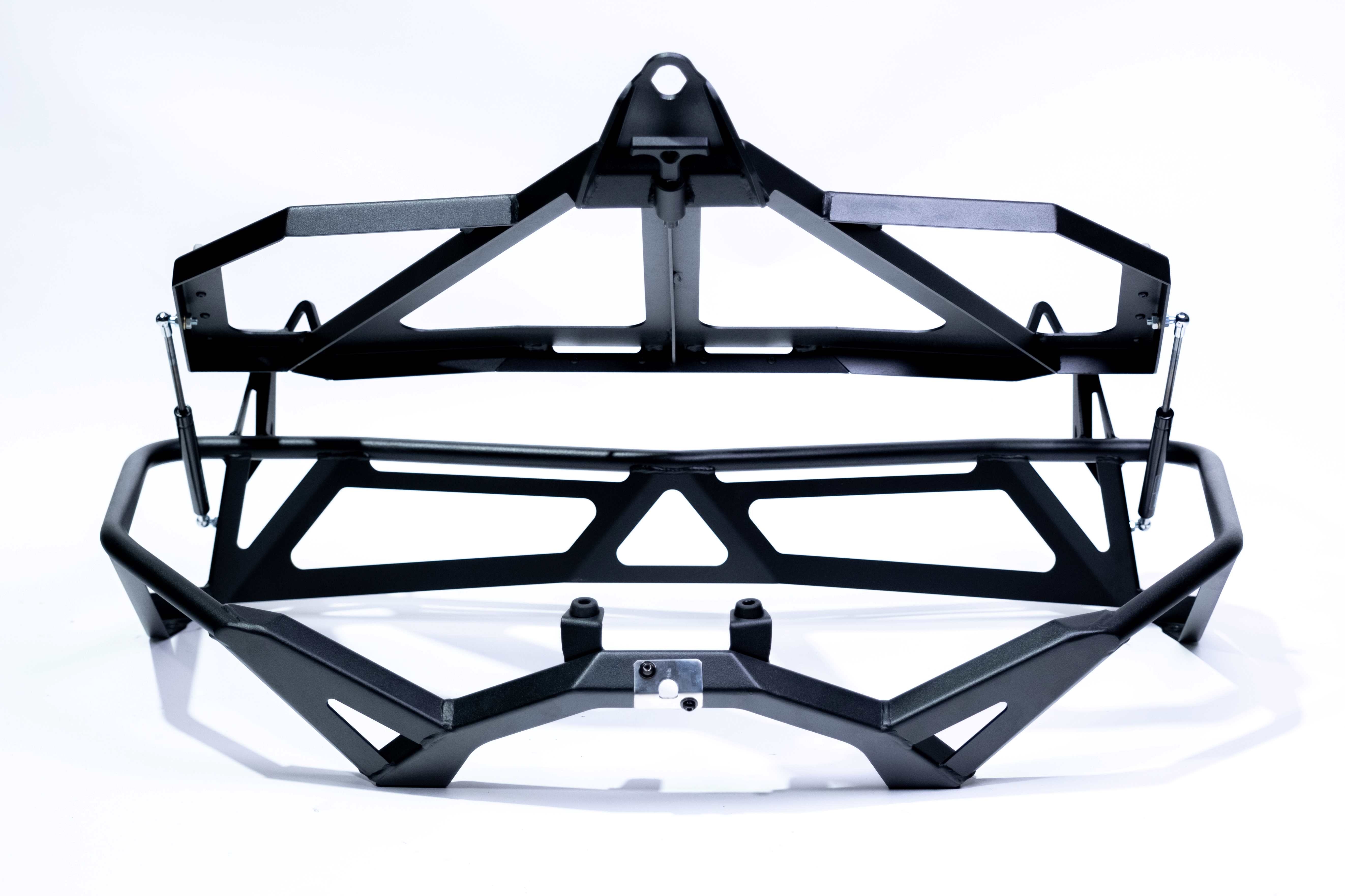Photo of 2017-2024 Can Am X3 Maverick Volt Series Baja Spare Tire Rack by Elektric Offroad - Premium 2017+ Can Am X3 Maverick Volt Baja Rack for UTVs / Side by Sides