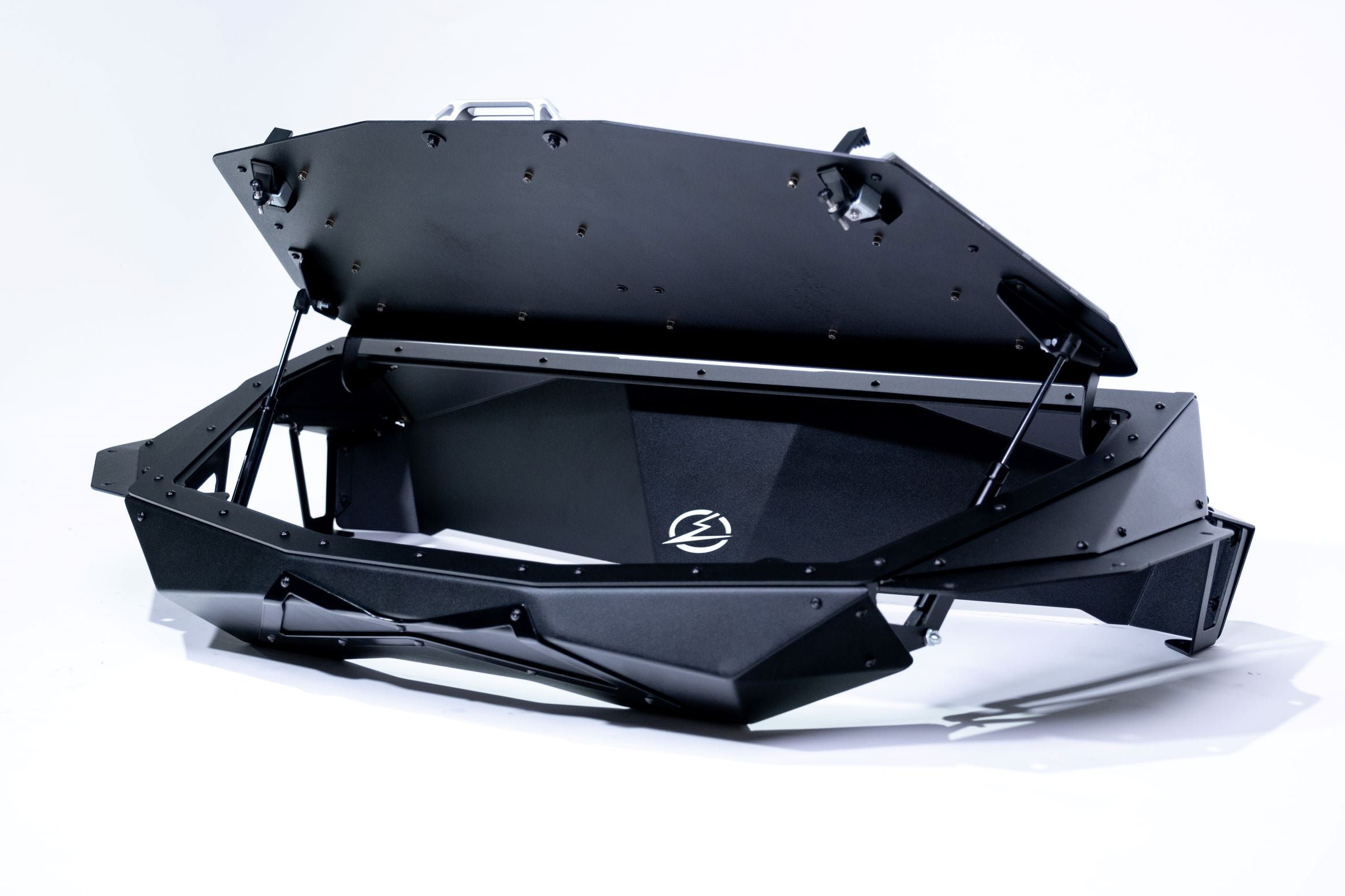 Photo of 2017-2024 Can Am X3 Maverick Volt Series Baja Bed Box by Elektric Offroad - Premium 2017+ Can Am X3 Maverick Volt Storage Box for UTVs / Side by Sides