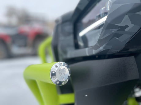 Photo of KRX 1000 Billet Frame Tube Plugs by Viper Machine - Premium for UTVs / Side by Sides