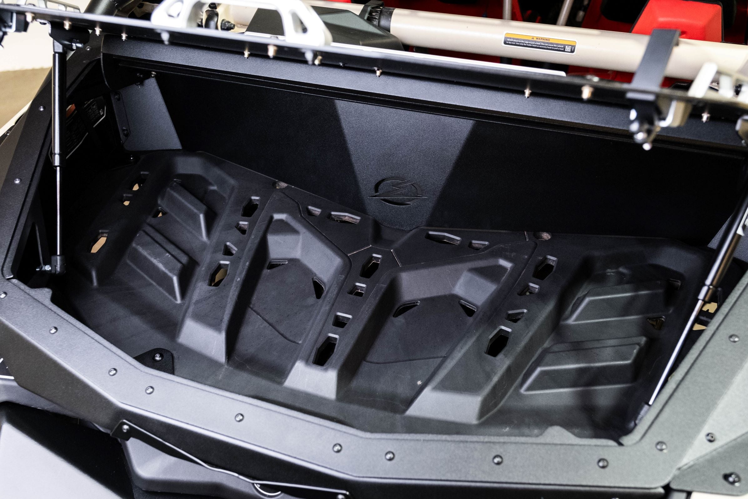 Photo of 2017-2024 Can Am X3 Maverick Volt Series Baja Bed Box by Elektric Offroad - Premium 2017+ Can Am X3 Maverick Volt Storage Box for UTVs / Side by Sides