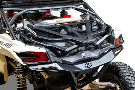 Photo of 2017-2024 Can Am X3 Maverick Volt Series Baja Spare Tire Rack by Elektric Offroad - Premium 2017+ Can Am X3 Maverick Volt Baja Rack for UTVs / Side by Sides