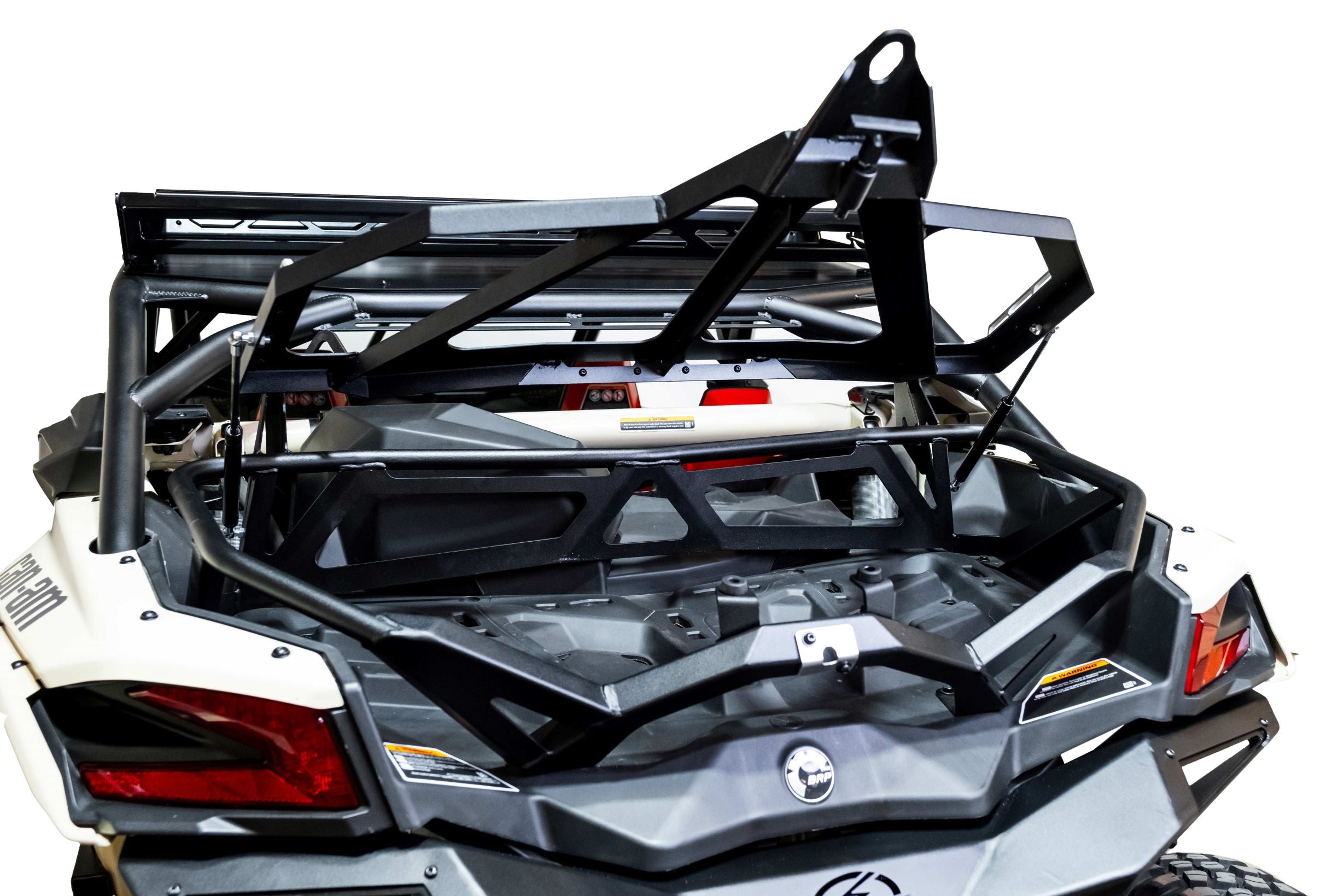 Photo of 2017-2024 Can Am X3 Maverick Volt Series Baja Spare Tire Rack by Elektric Offroad - Premium 2017+ Can Am X3 Maverick Volt Baja Rack for UTVs / Side by Sides