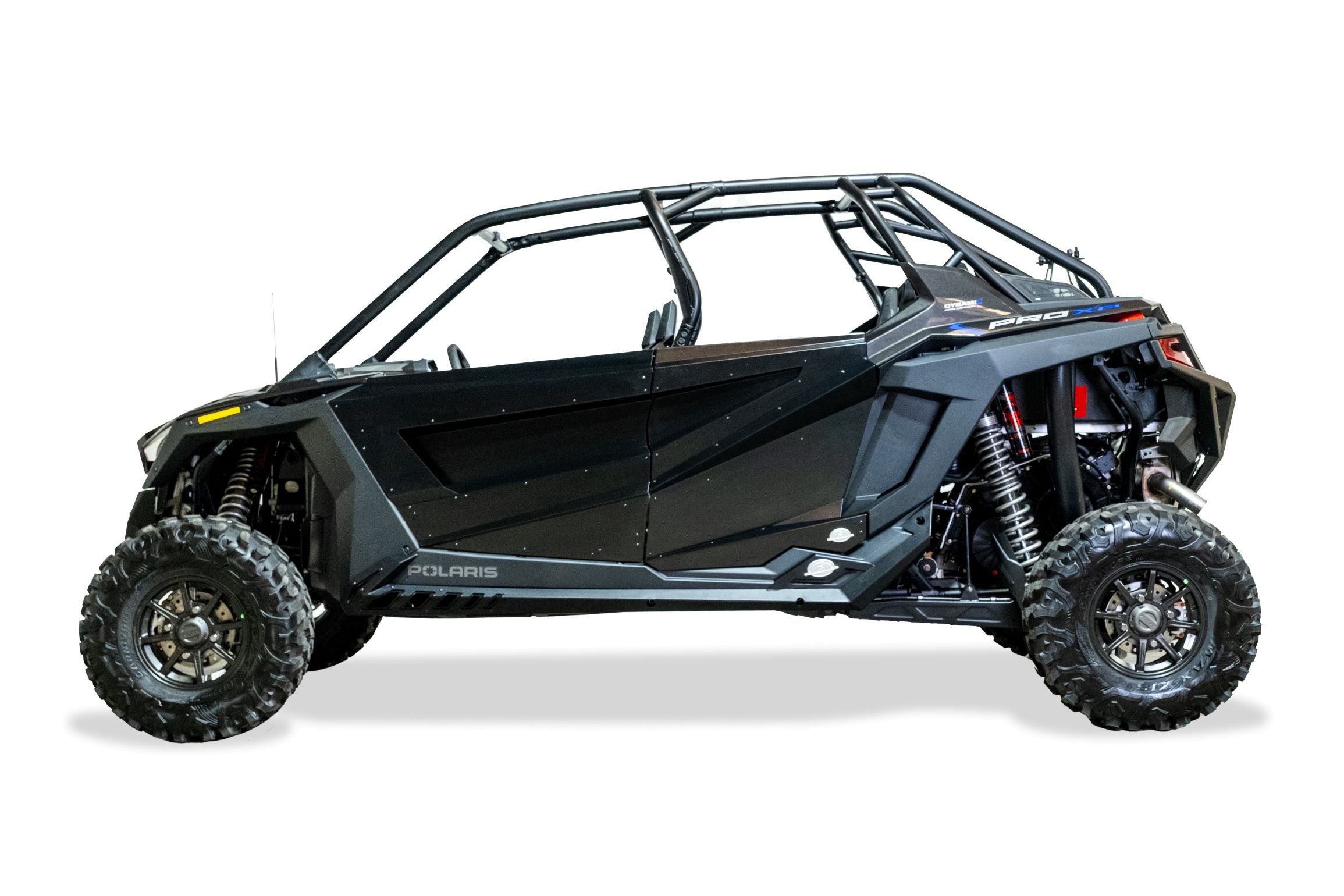Photo of 2020-2024 Polaris RZR Pro XP/ Pro R/ Turbo R (4 Seat) Volt Series Rock Guards by Elektric Offroad - Premium Nerf Bars for UTVs / Side by Sides
